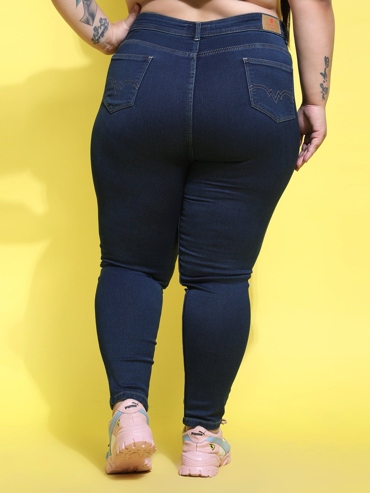 Tint Blue Skinny Jeans