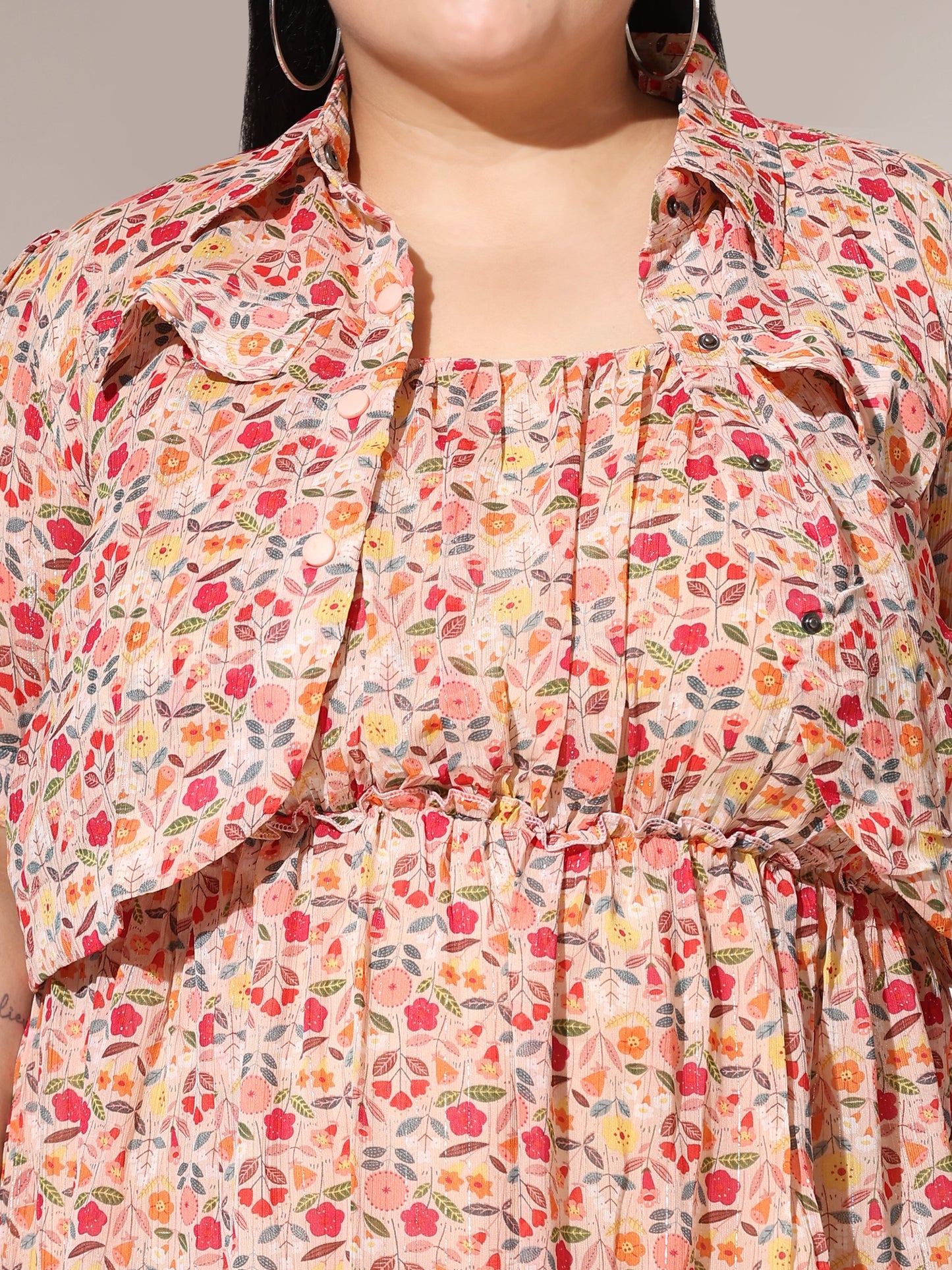 Sunset Sparkle Short Dress Short Dress