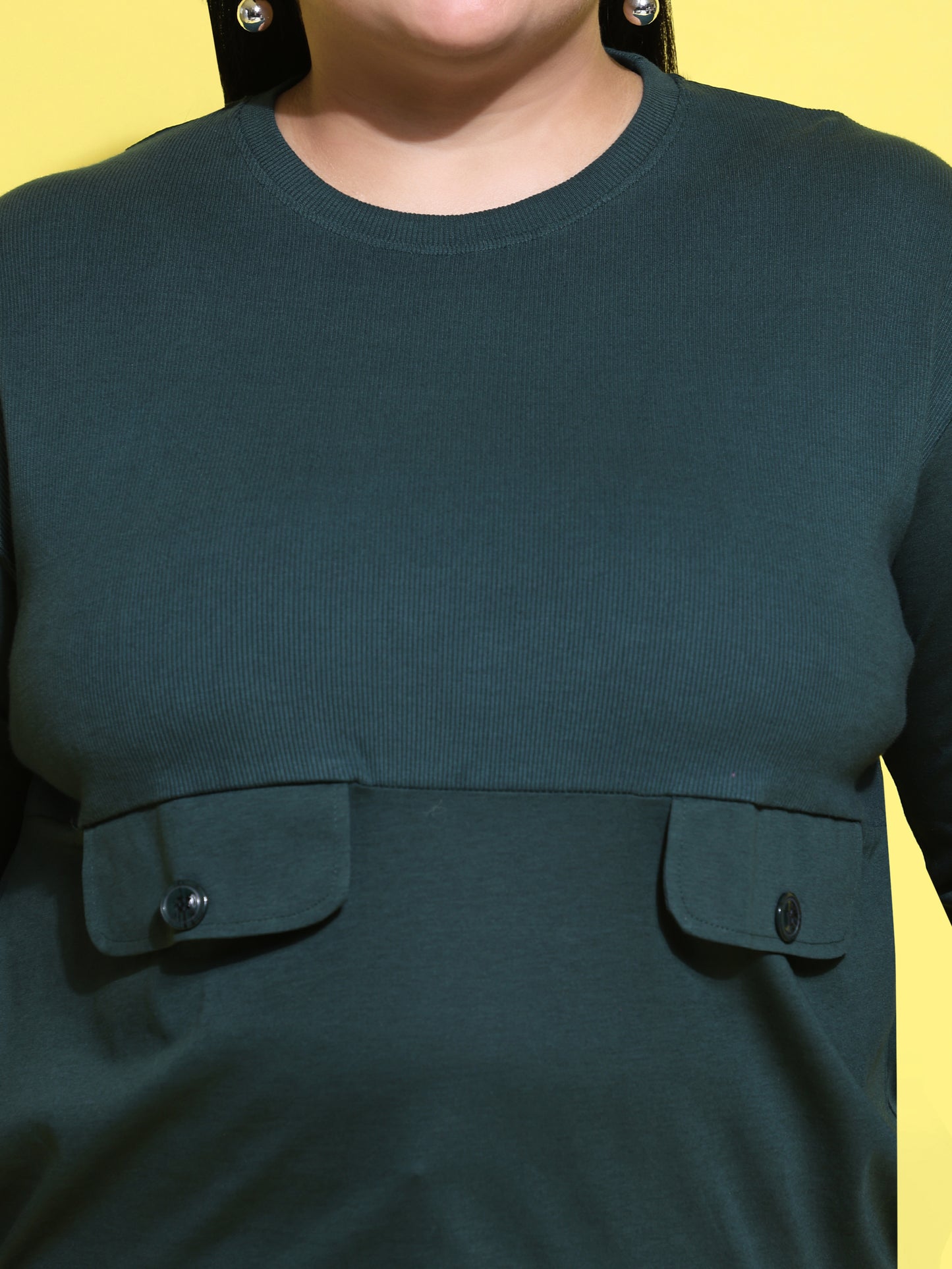 Trendy Twin Pockets