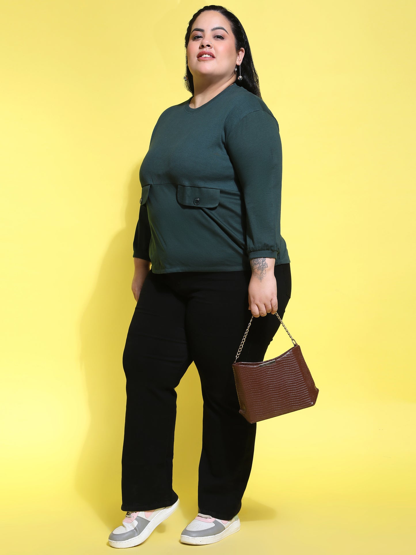 Trendy Twin Pockets