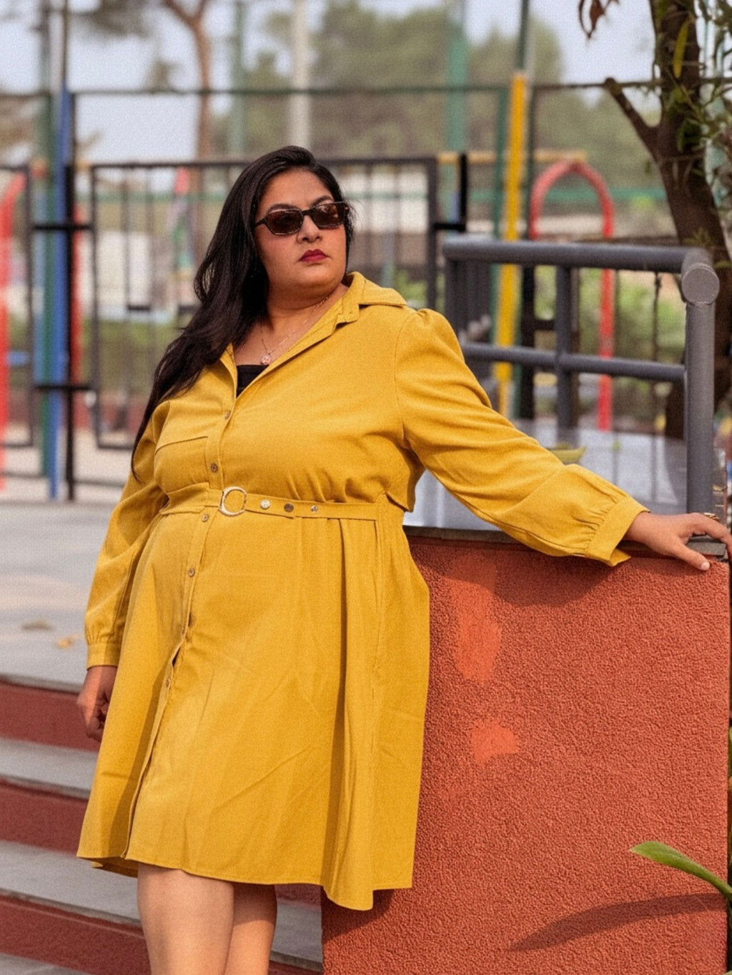 Yellow Pretty Poise Dress