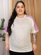 Rose Line Tee