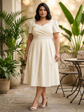 White Blush Bloom Dress