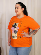 Oversized Tees - Orange