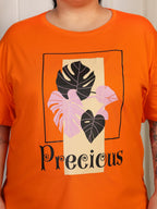 Oversized Tees - Orange