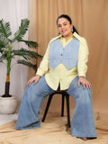 Vest Shirt - Light Yellow