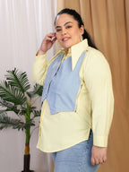 Vest Shirt - Light Yellow