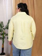 Vest Shirt - Light Yellow