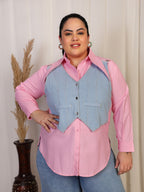 Vest Shirt - Light Yellow