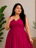 Pink Lovely Lush Partywear Dress