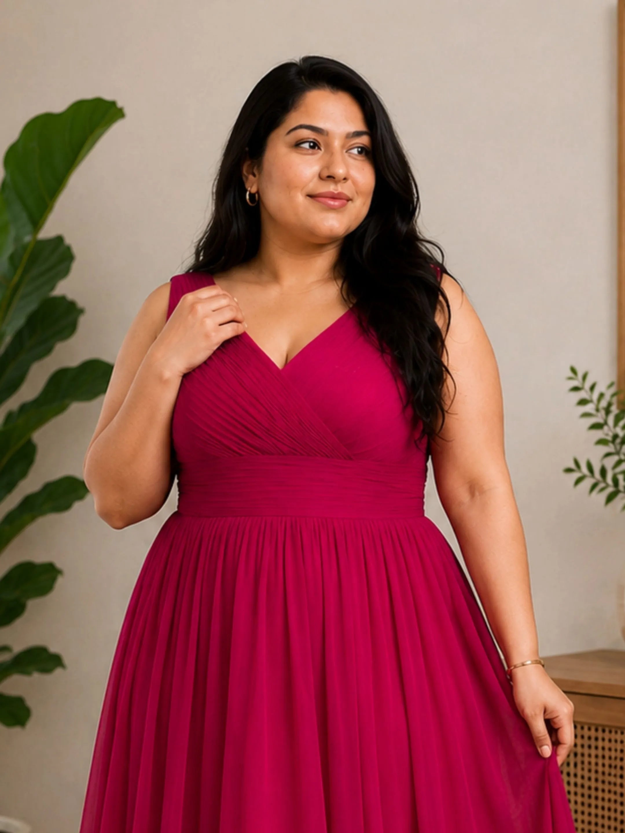 Pink Lovely Lush Partywear Dress