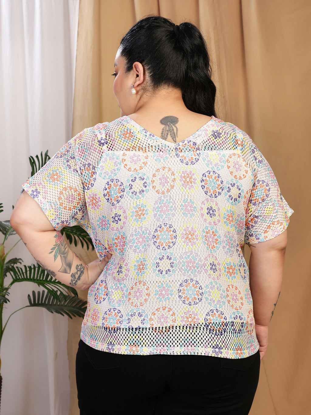 Crochet Bloom (V Neck)