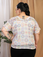 Crochet Bloom (V Neck)