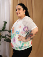 Crochet Bloom (V Neck)
