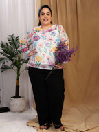 Crochet Bloom (Round Neck)