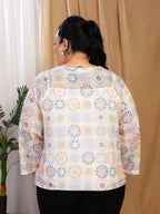 Crochet Bloom (Round Neck)
