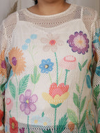 Crochet Bloom (Round Neck)