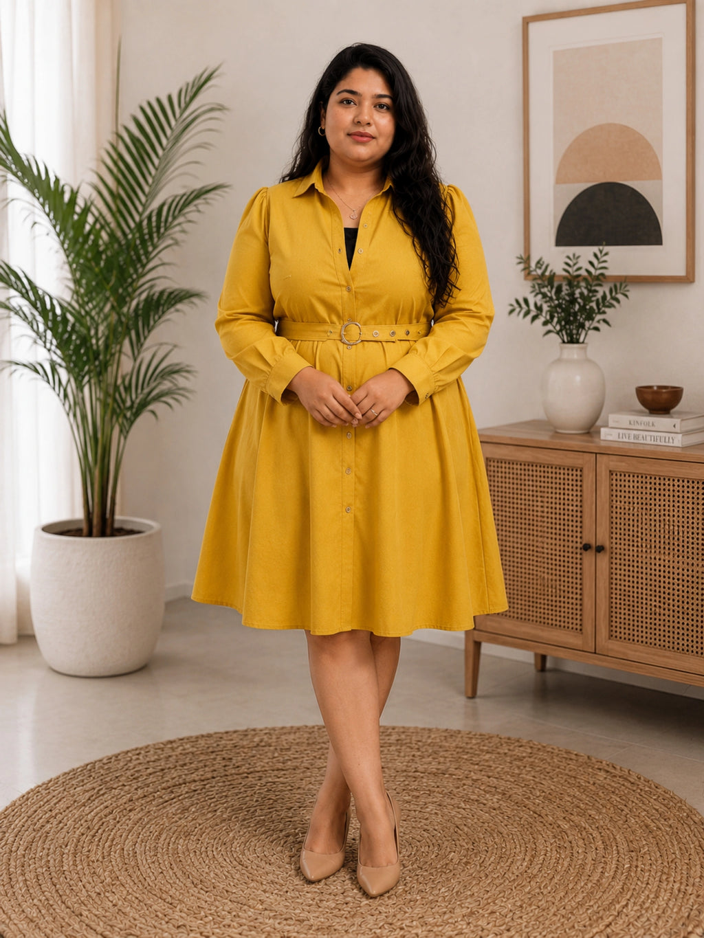 Yellow Pretty Poise Dress