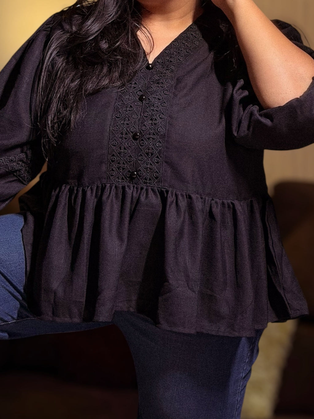 Flirty Flair - Black