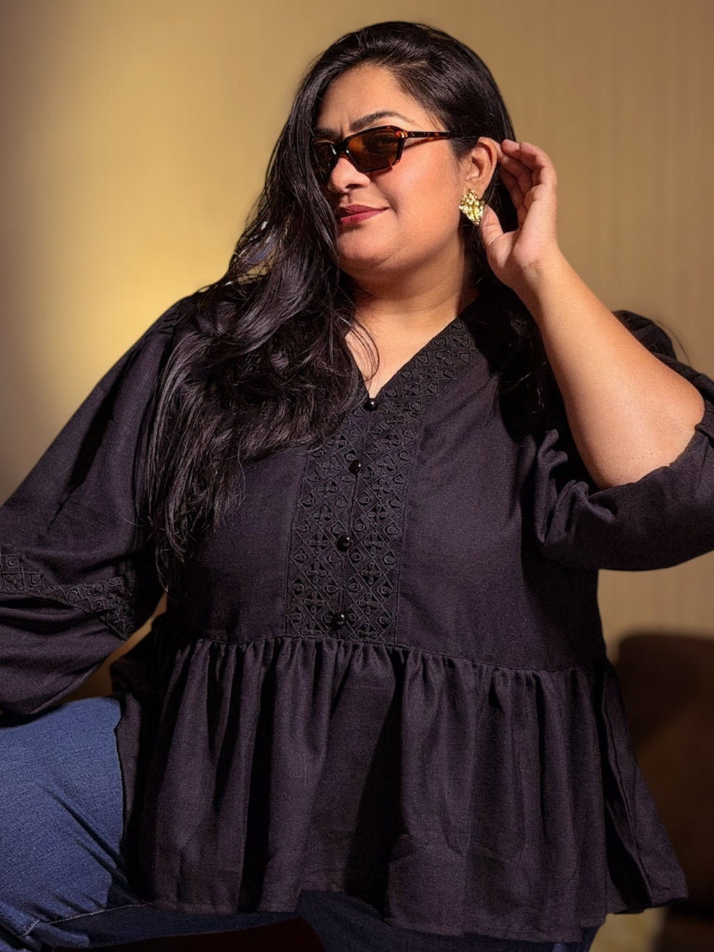 Flirty Flair - Black
