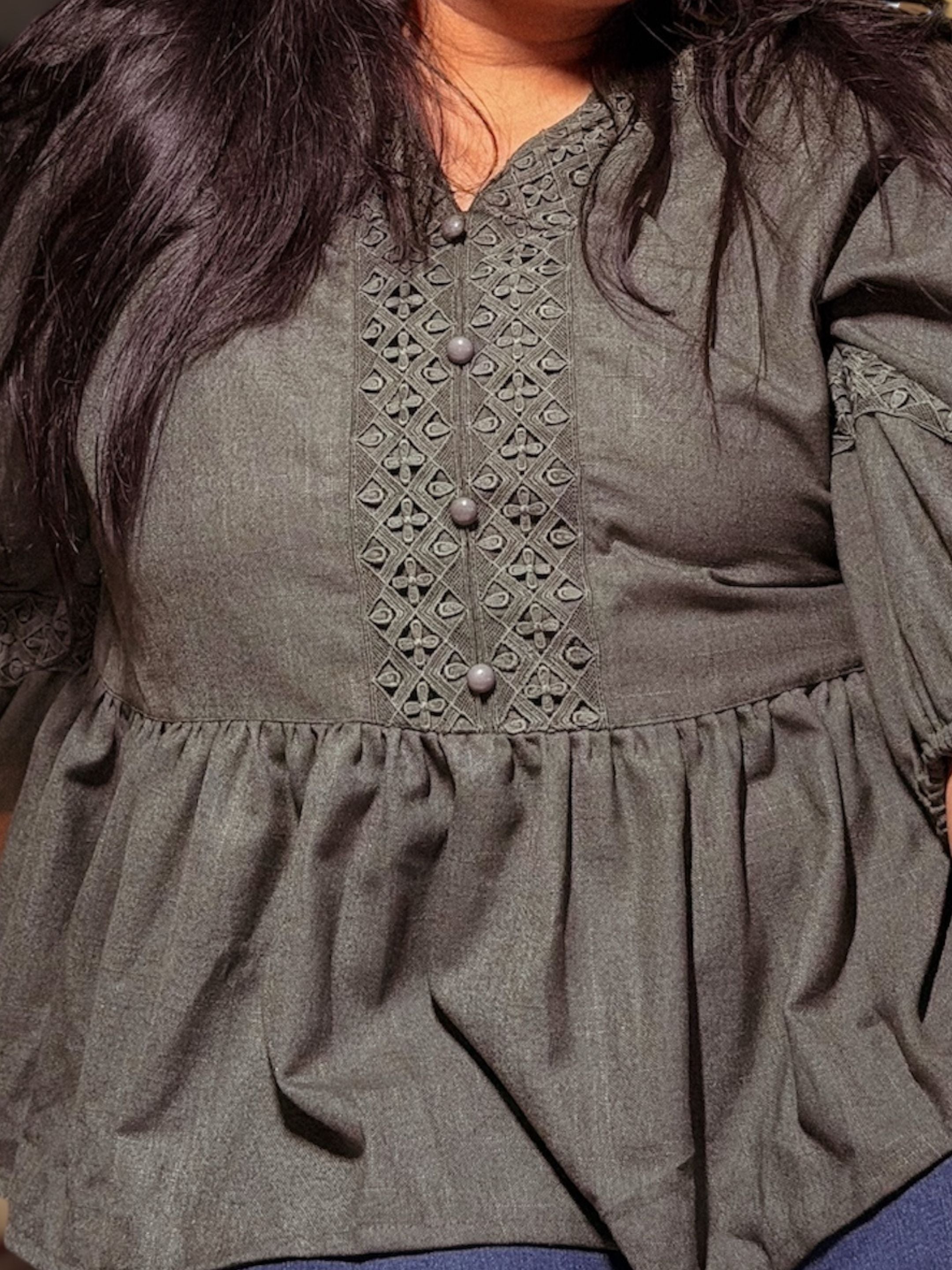 Flirty Flair - Bottle Green