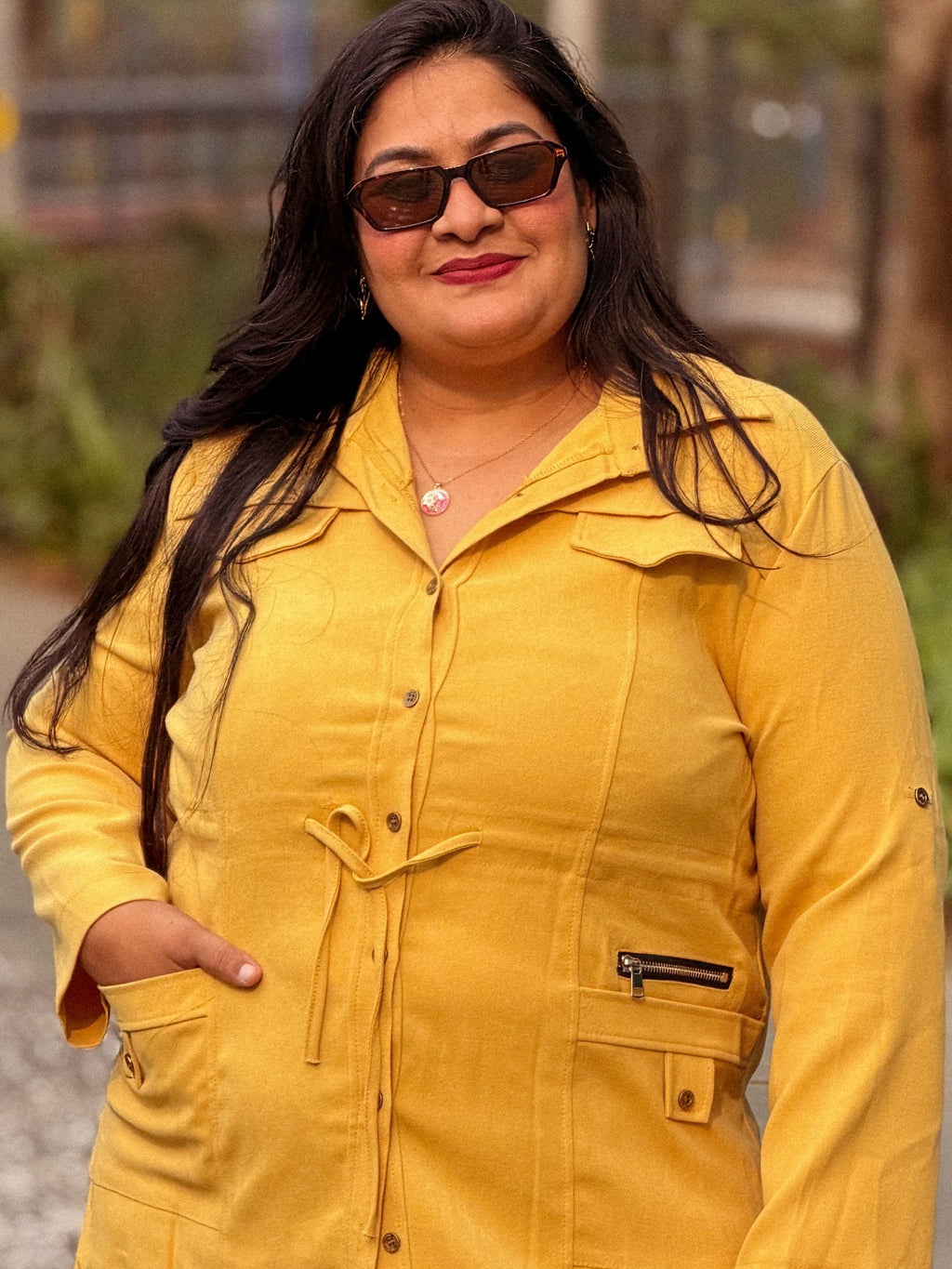 Yellow Modern Muse Dress