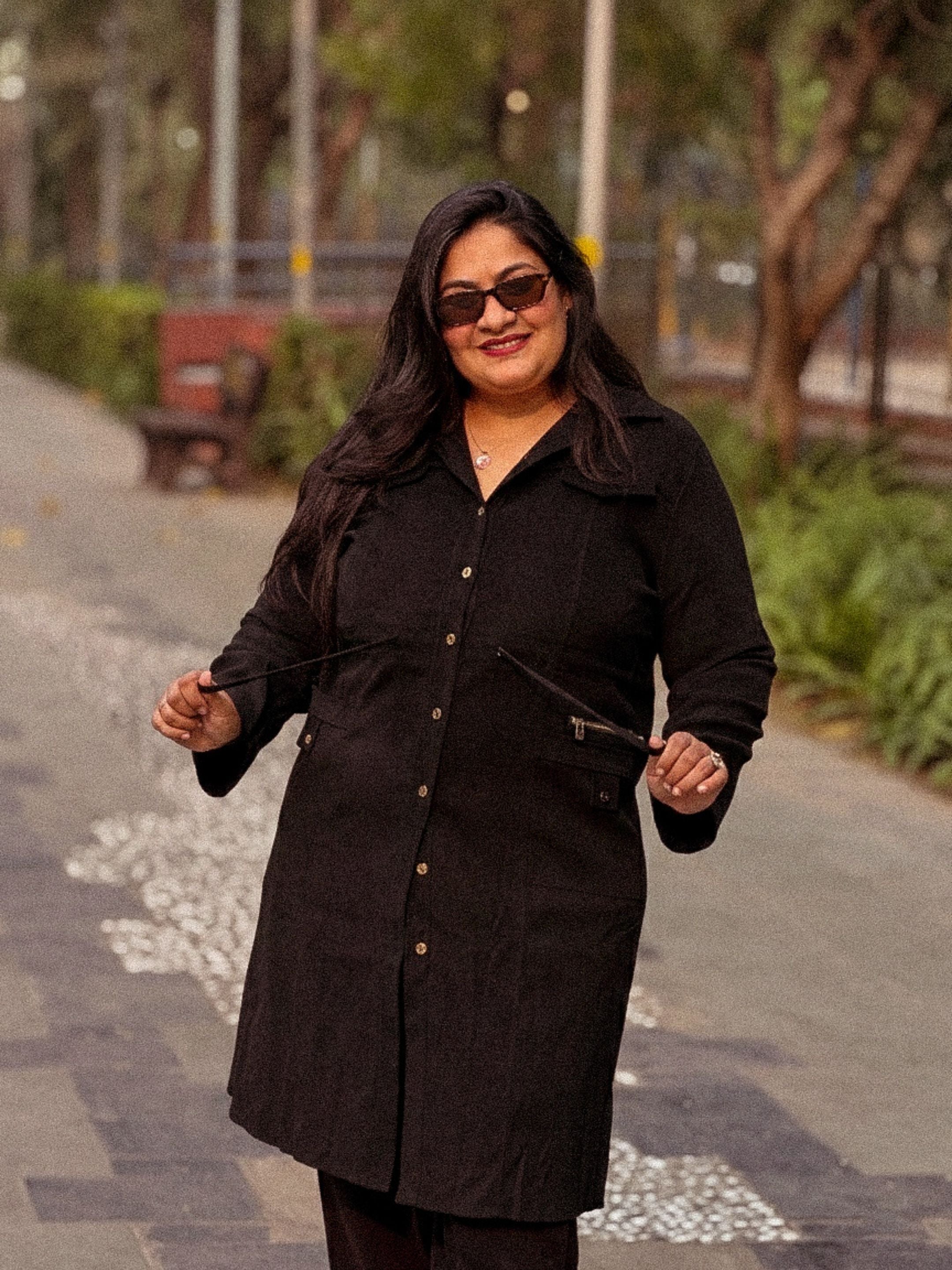 Black Modern Muse Dress