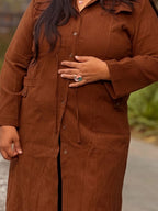 Chocolate Brown Modern Muse Middy