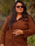 Chocolate Brown Modern Muse Middy