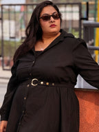 Black Pretty Poise Dress