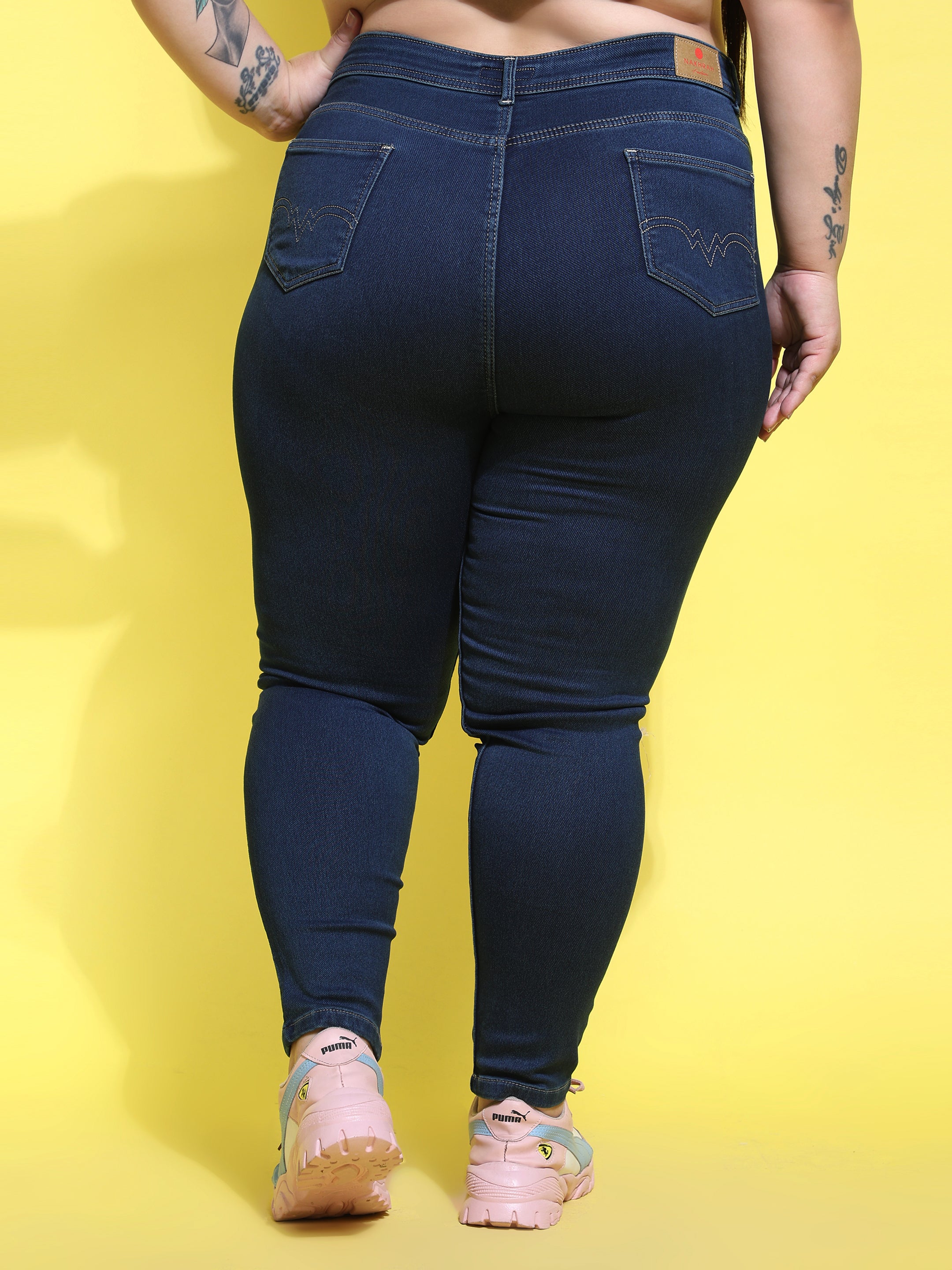 Tint Blue Skinny Jeans