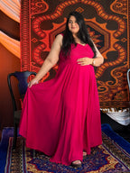 Pink Lovely Lush Partywear Dress