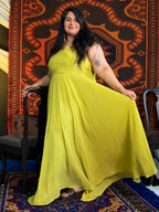 Light Green Lovely Lush Partywear Dress