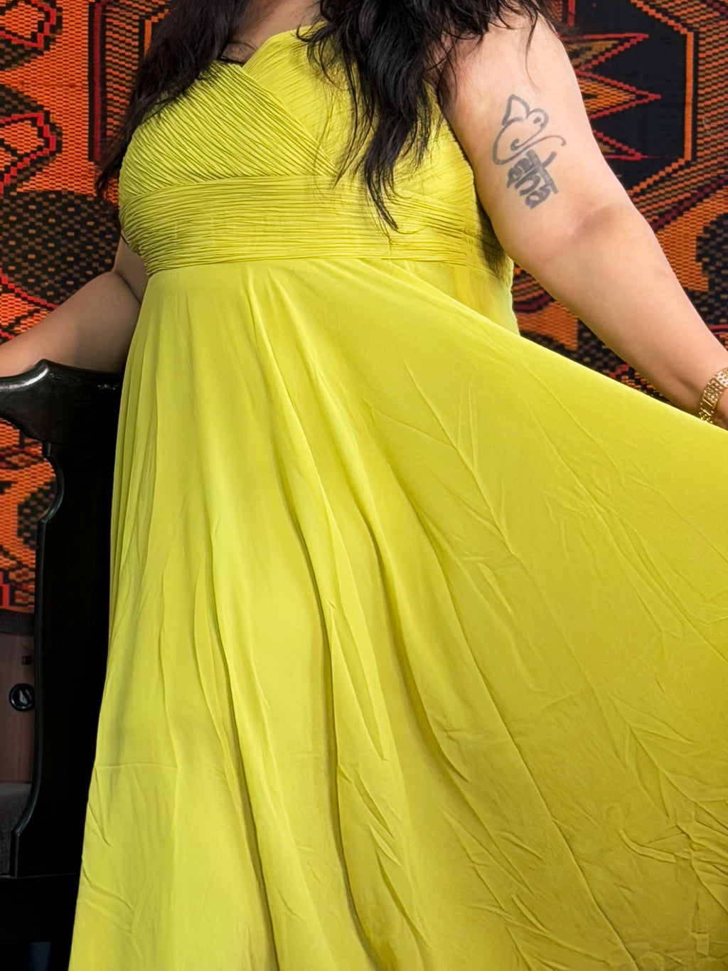 Light Green Lovely Lush Partywear Dress