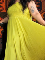Light Green Lovely Lush Partywear Dress