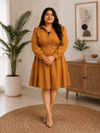 Mehendi Green Pretty Poise Dress
