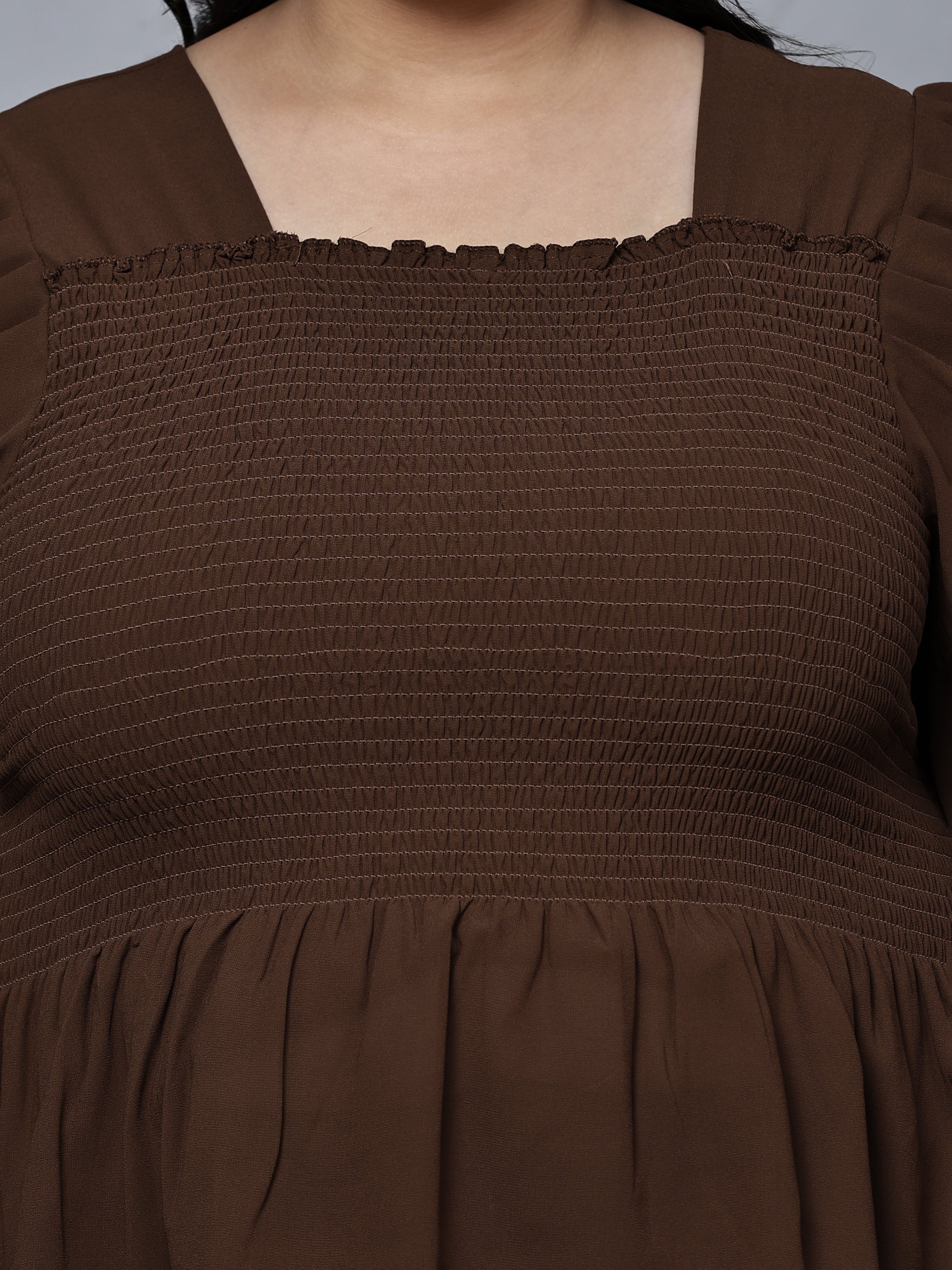 Luminous Puff Sleeve Top