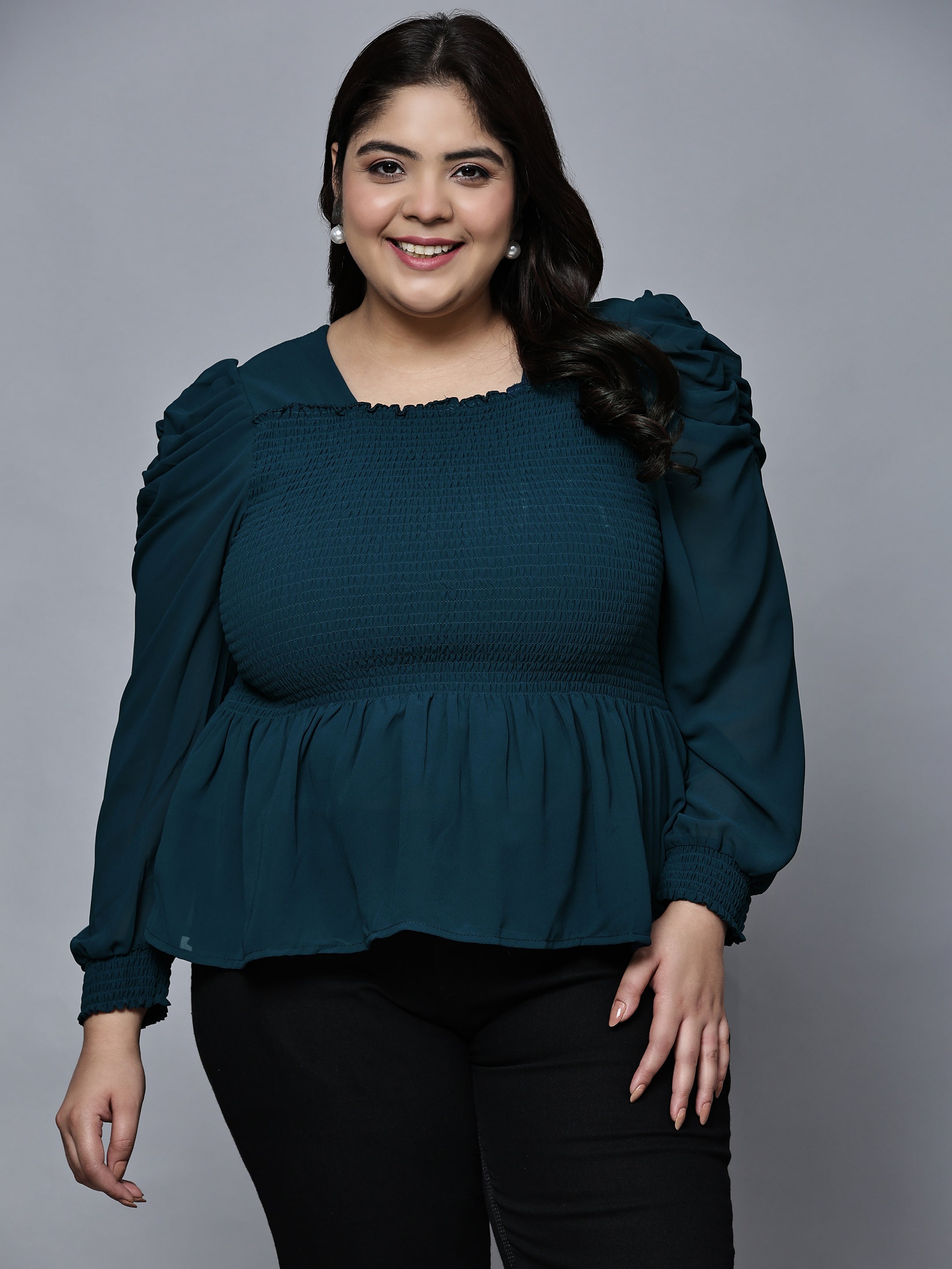 Buy Opulence Puff Sleeve Top online