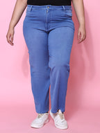 Buy Blue Wash Denim Jeans Online 