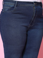 Tint color wide leg jeans