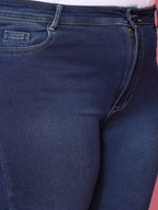 Tint color wide leg jeans