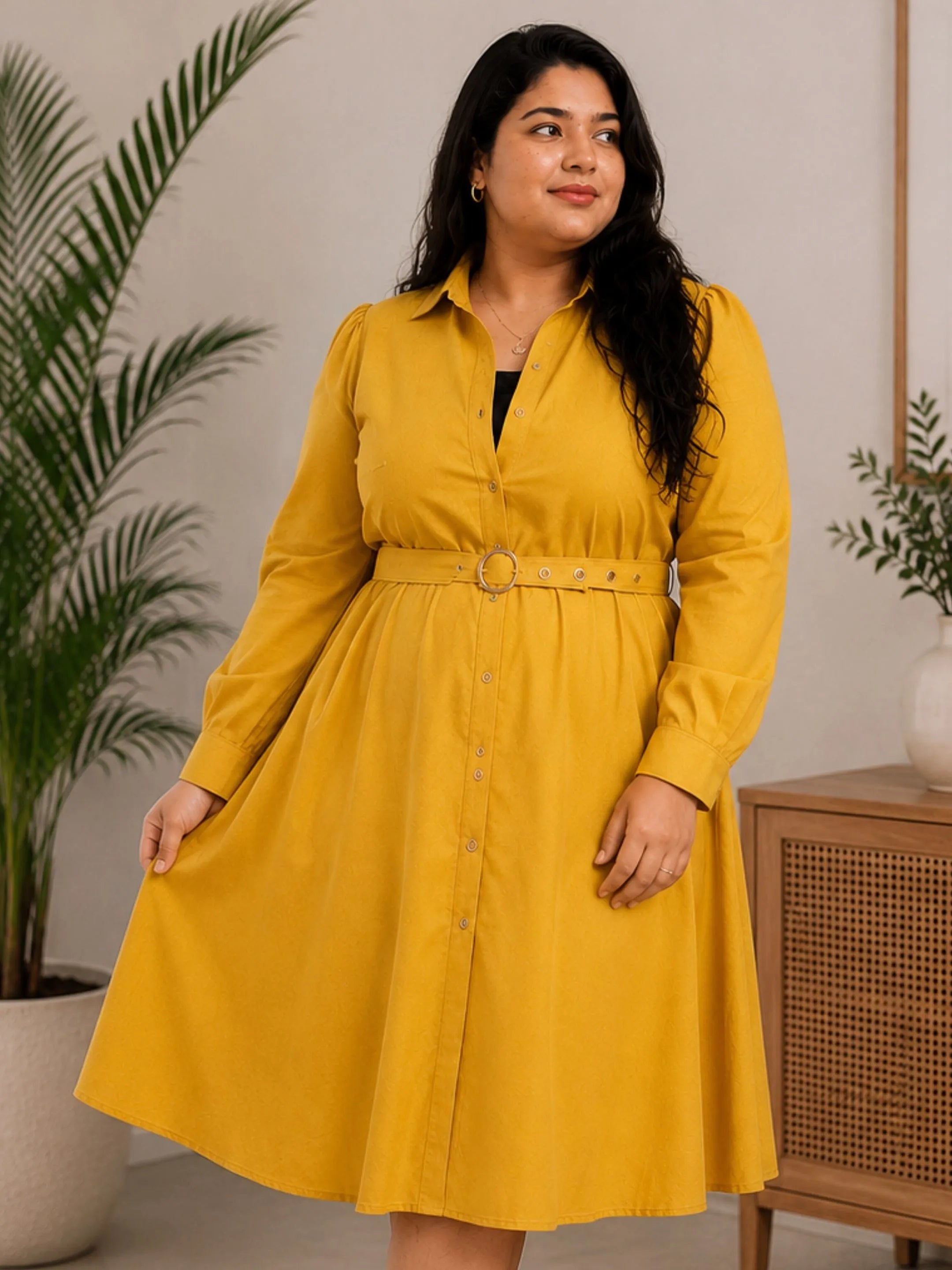 Yellow Pretty Poise Dress